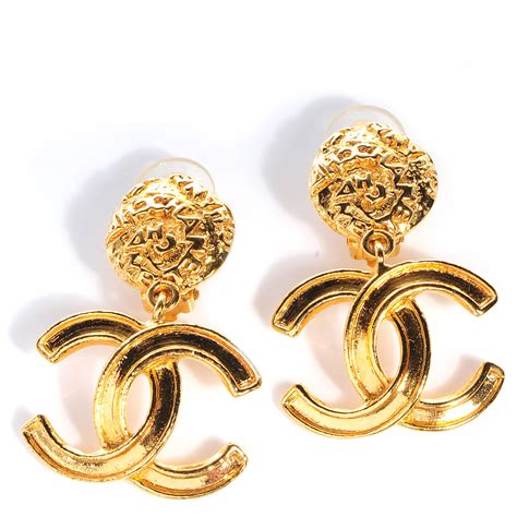 upgraded chanel earrings|genuine chanel earrings.